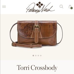 Patricia Nash Signature Map Crossbody